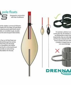 Flash Sale ❤️ Drennan AS3 Pole Float Terminal Tackle 🔔 -Cheap Drennan Store AS Float construction2 1