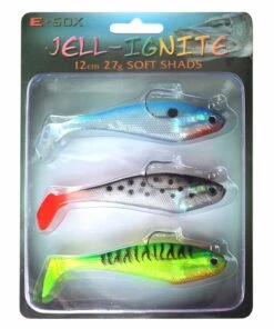 Coupon 👍 Drennan E-SOX Jellignite Soft Shads Lures 💯