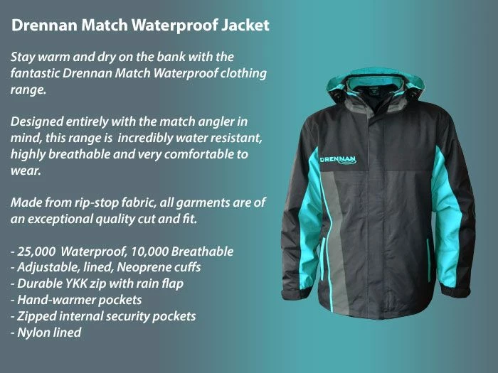 Buy π Drennan New Generation Waterproof Jacket Clothing π 2 Buy π Drennan New Generation Waterproof Jacket Clothing π - Image 2