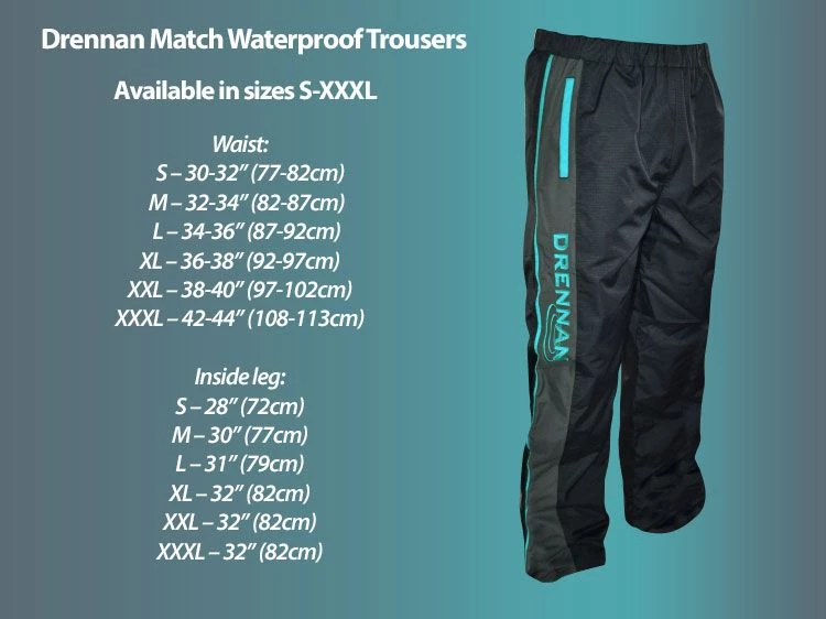 Buy 𧨠Drennan New Generation Waterproof Trousers Clothing β€οΈ 2 Buy 𧨠Drennan New Generation Waterproof Trousers Clothing β€οΈ - Image 2