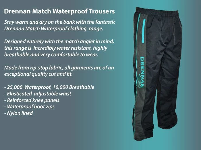 Buy 𧨠Drennan New Generation Waterproof Trousers Clothing β€οΈ 3 Buy 𧨠Drennan New Generation Waterproof Trousers Clothing β€οΈ - Image 3