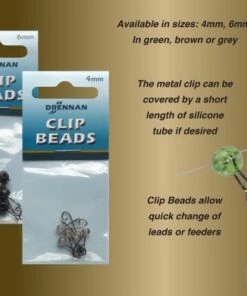 Promo 🥰 Drennan Clip Beads Terminal Tackle 🔔 -Cheap Drennan Store Drennan Clip Beads 1