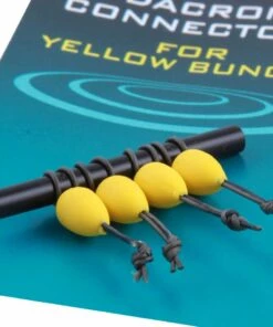 Wholesale 😀 Drennan Dacron Connectors For Bungee Terminal Tackle 🎉 -Cheap Drennan Store Drennan Connectors Yellow