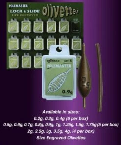 Best Pirce 🌟 Drennan Polemaster Olivettes Lock and Slide Terminal Tackle ⌛ -Cheap Drennan Store Drennan Olivettes Lock and Slide 1 1