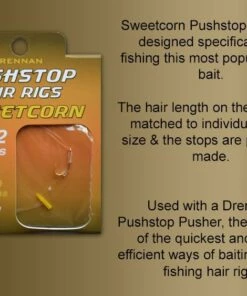 Cheap 😍 Drennan Quickstop Sweetcorn Hair Rigs Terminal Tackle 👍 -Cheap Drennan Store Drennan Quickstop Sweetcorn Hair Rigs