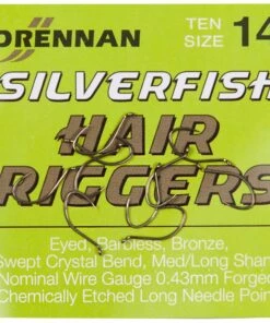 Brand new 🌟 Drennan Silverfish Hair Rigger Hook Terminal Tackle 🛒