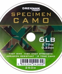 Hot Sale 😀 Drennan Specimen Camo XT 250m Line 🎉 -Cheap Drennan Store Drennan Specimen Camo XT 250m 5