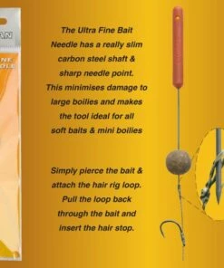 New 😍 Drennan Ultra Fine Bait Needle Tools ✨ -Cheap Drennan Store Drennan Ultra Fine Bait Needle 1 1