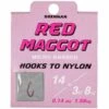 Flash Sale 😉 Drennan Red Maggot Hook To Nylon Terminal Tackle ⭐