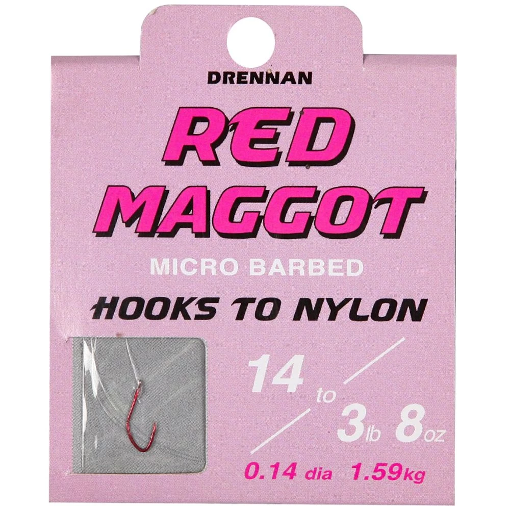 Flash Sale π Drennan Red Maggot Hook To Nylon Terminal Tackle β 1 Flash Sale π Drennan Red Maggot Hook To Nylon Terminal Tackle β