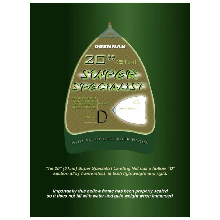 Best Sale 𧨠Drennan Super Specialist Landing Net Nets π 2 Best Sale 𧨠Drennan Super Specialist Landing Net Nets π - Image 2