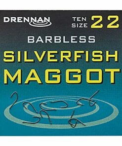 Top 10 ✔️ Drennan Barbless Silverfish Maggot Hook Terminal Tackle 🎁