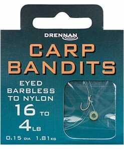 Buy π Drennan Carp Bandits Hooks to Nylon Terminal Tackle π