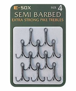 Wholesale 🤩 Drennan E-Sox Extra Strong Pike Trebles Terminal Tackle ❤️