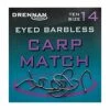 Discount 😍 Drennan Eyed Barbless Carp Match Hooks Terminal Tackle ⭐
