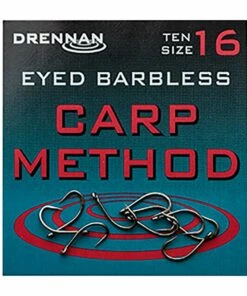 Cheap Drennan Store 20 Best reviews of β Drennan Eyed Barbless Carp Method Hooks Terminal Tackle π₯°