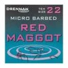Best Sale 🤩 Drennan Micro Barbed Red Maggot Hooks Terminal Tackle 🎁