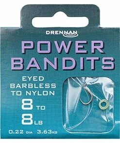 Flash Sale ✔️ Drennan Power Bandits Hooks to Nylon Terminal Tackle ✔️