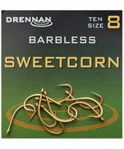 Wholesale 🤩 Drennan Sweetcorn Barbless Hook Terminal Tackle ✨
