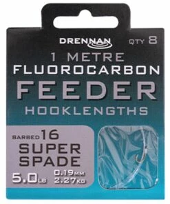 Deals 🌟 Drennan Super Spade Flurocarbon Feeder Rig 1m Terminal Tackle ⌛ -Cheap Drennan Store drennan super spade flurocarbon feeder rig 1m 16 1